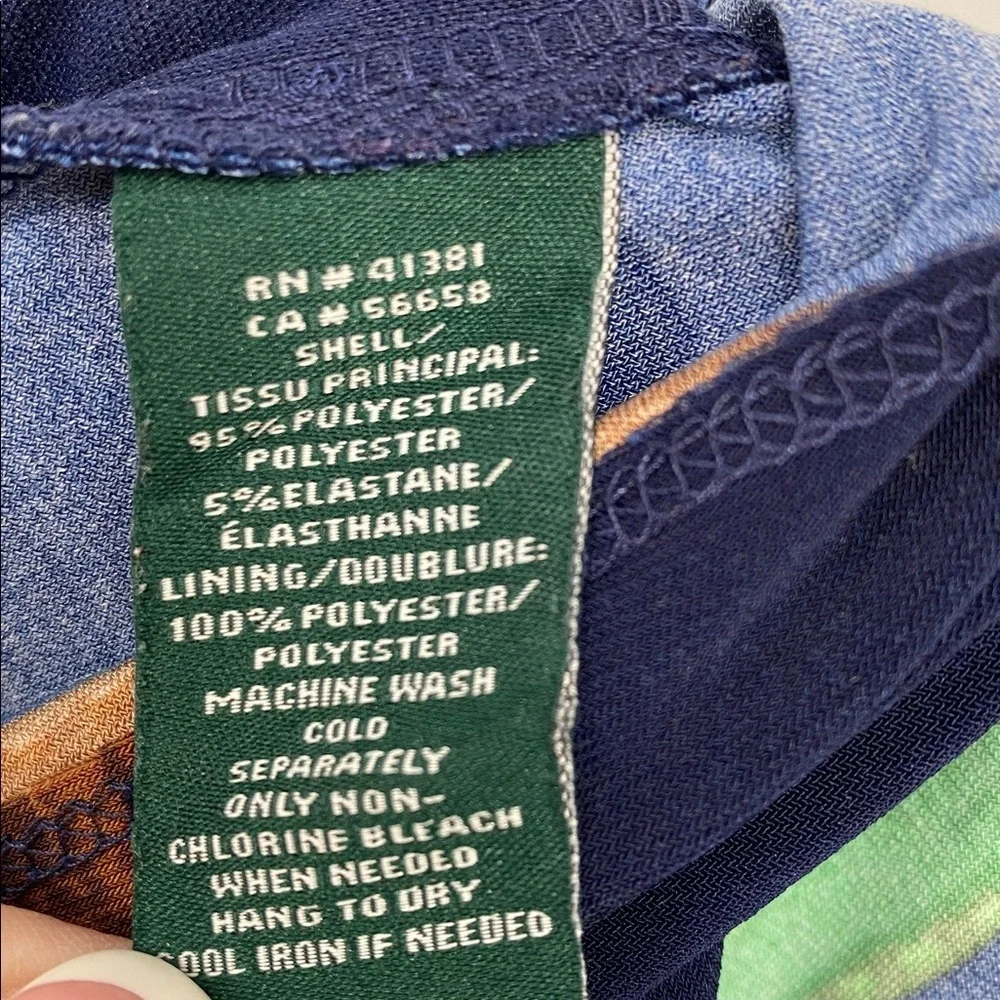 Ralph Lauren Status Print Pullover Dress Medium?